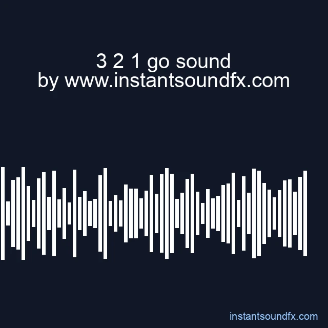 3 2 1 go sound image