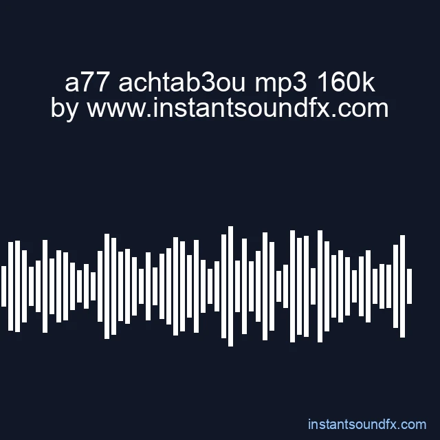 a77 achtab3ou mp3 160k image