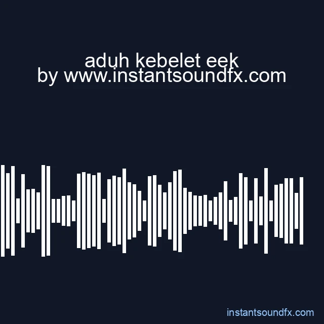 aduh kebelet eek image