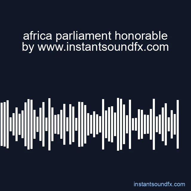 africa parliament honorable image