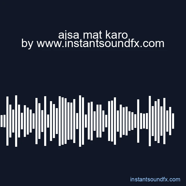 aisa mat karo image