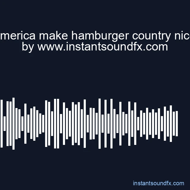 america make hamburger country nice image
