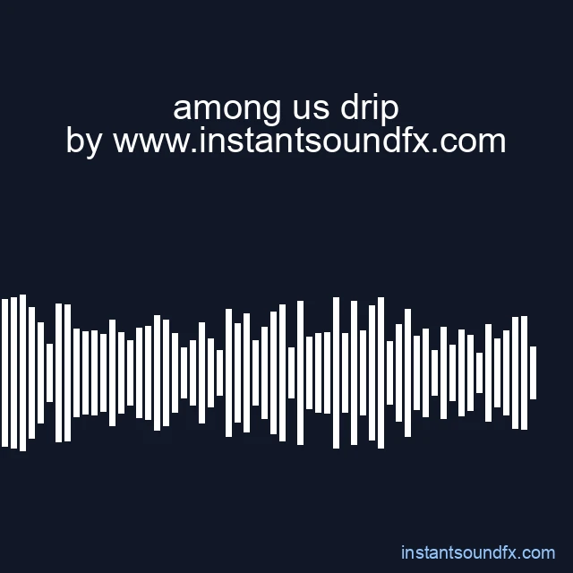 among us drip image