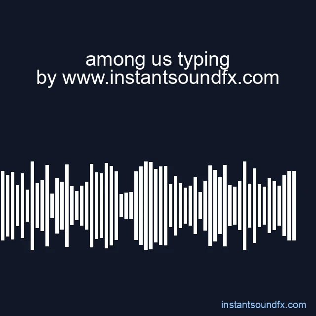 among us typing image