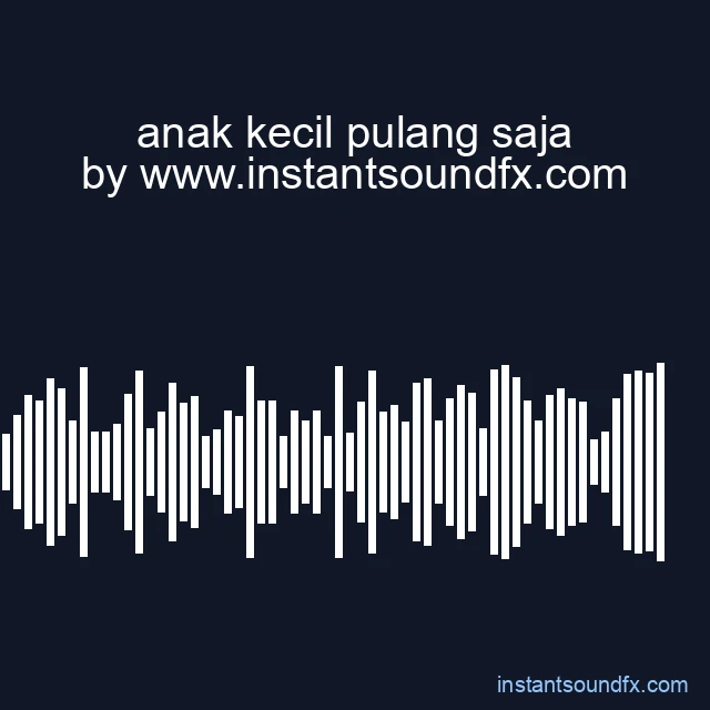 anak kecil pulang saja image