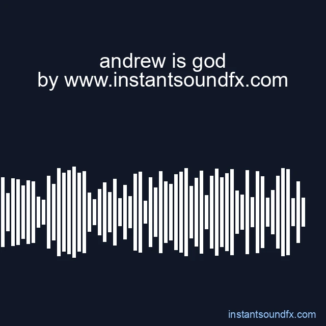 andrew is god image