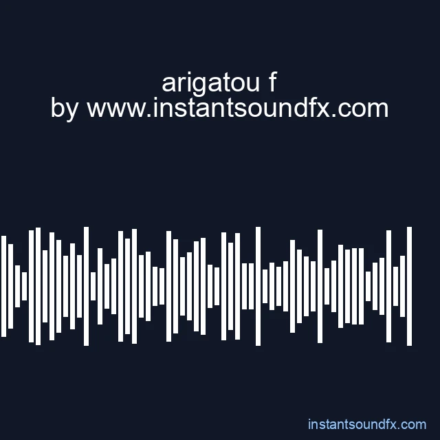 arigatou f image