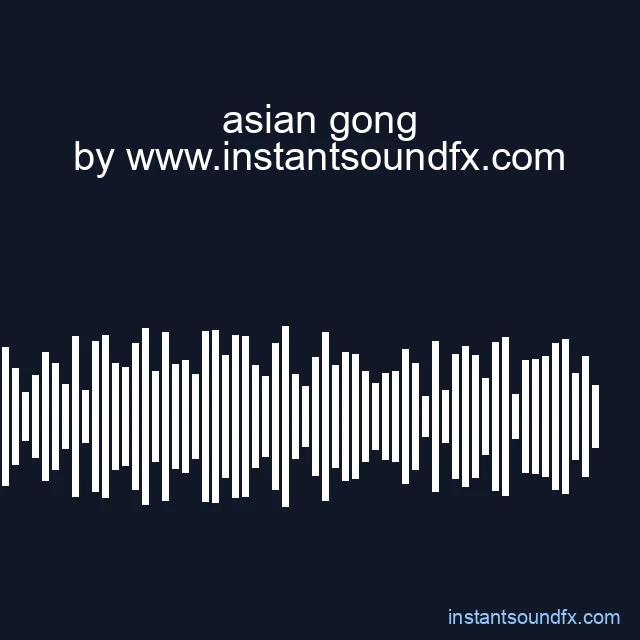 asian gong image
