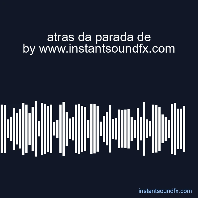 atras da parada de image