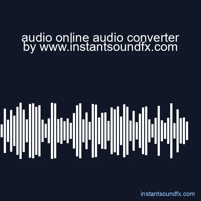 audio online audio converter image