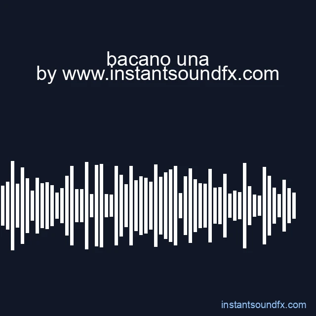 bacano una image