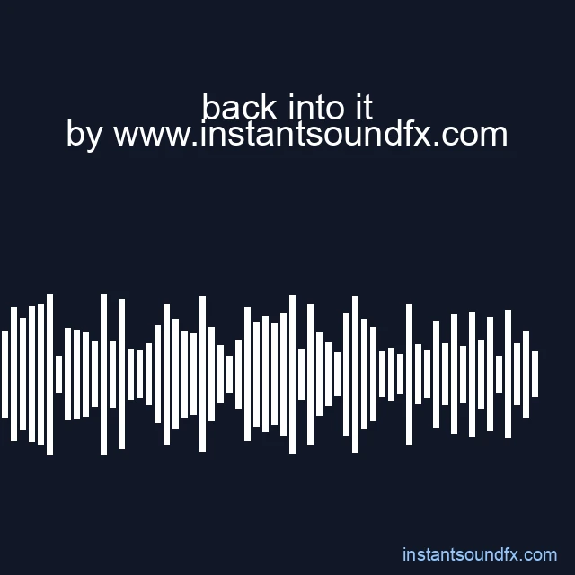 back into it image