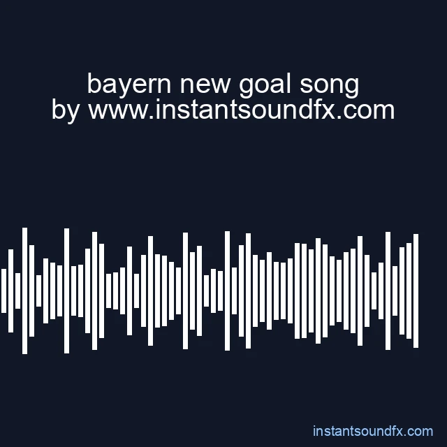 bayern new goal song image