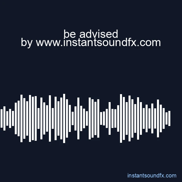 be advised image