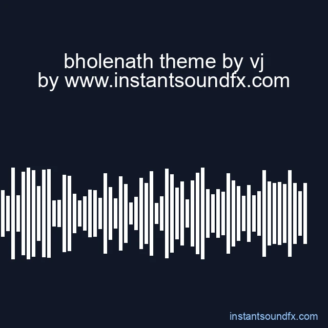 bholenath theme by vj image