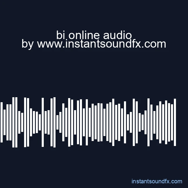 bi online audio image