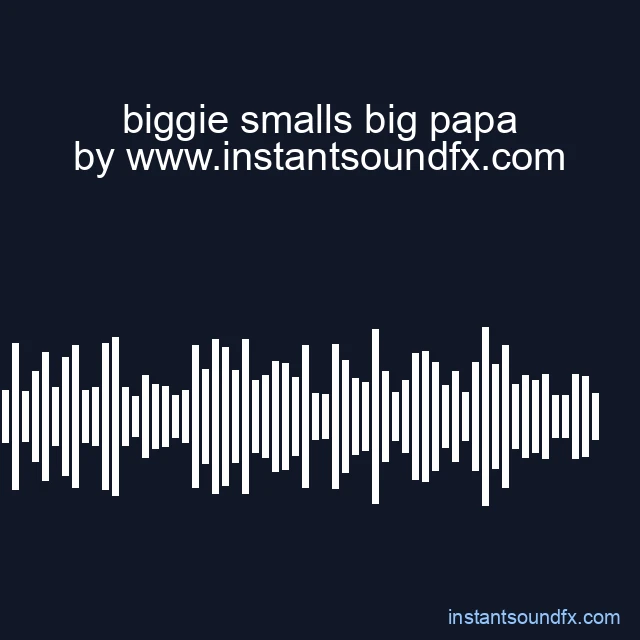 biggie smalls big papa image
