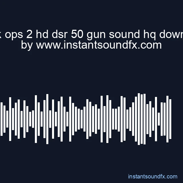 black ops 2 hd dsr 50 gun sound hq download image