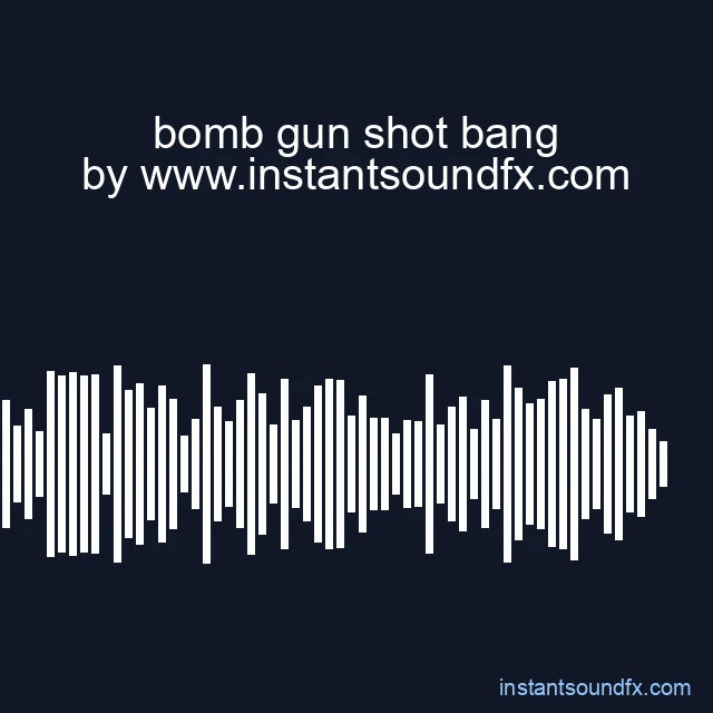 bomb gun shot bang image
