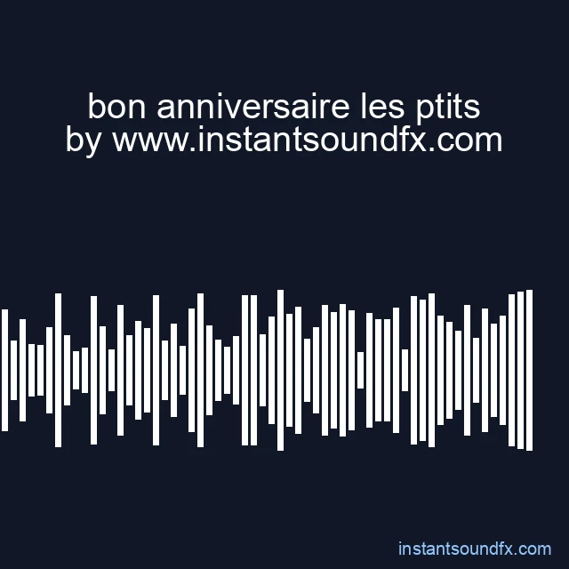 bon anniversaire les ptits image