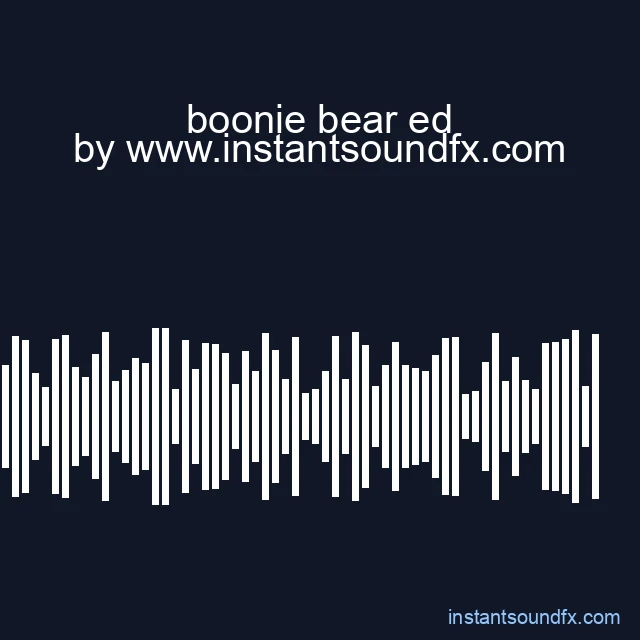 boonie bear ed image