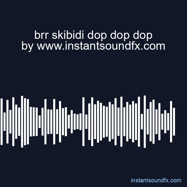 brr skibidi dop dop dop image