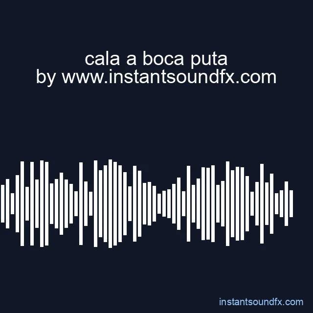 cala a boca puta image