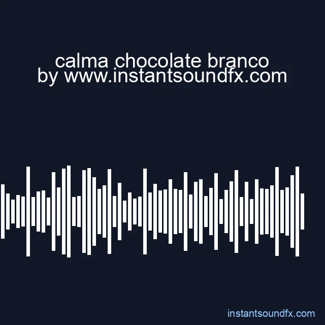 calma chocolate branco image