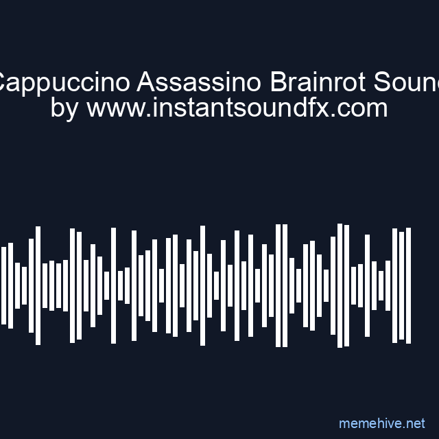 Cappuccino Assassino Brainrot Sound image