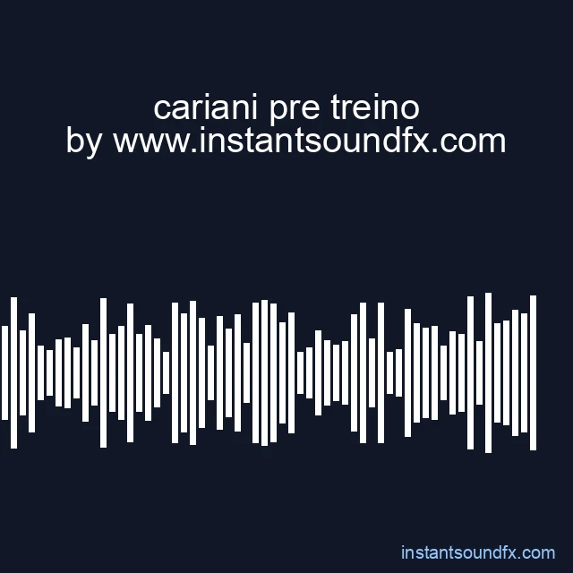 cariani pre treino image