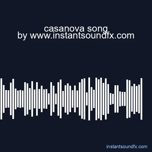 casanova song image