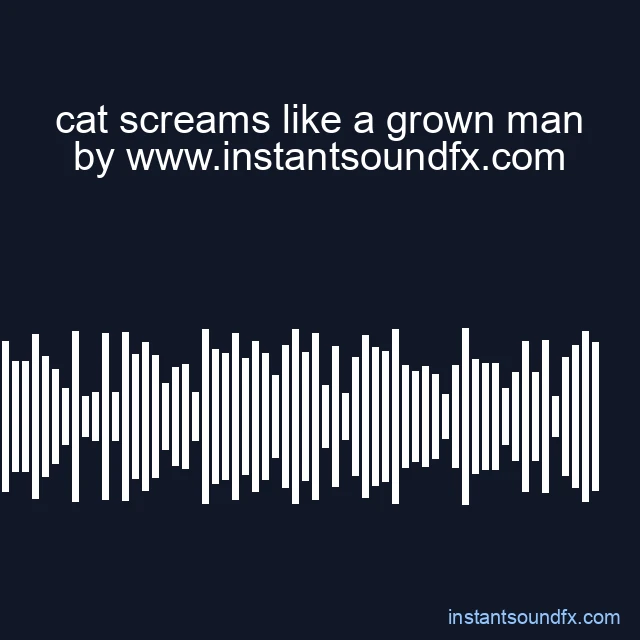 cat screams like a grown man image