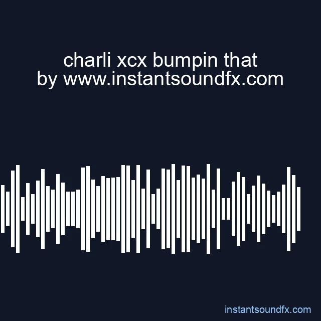 charli xcx bumpin that image