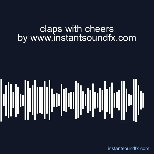 claps with cheers image