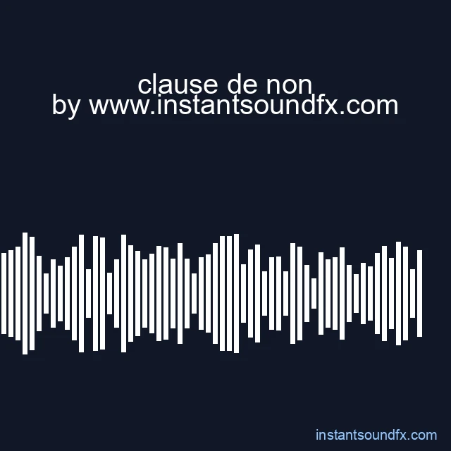 clause de non image