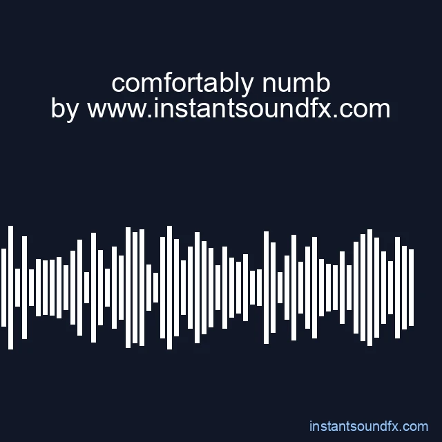 comfortably numb image