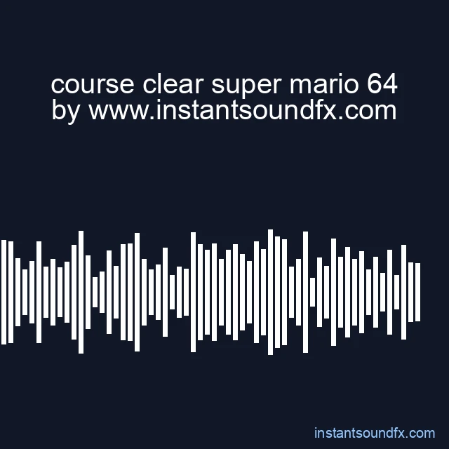 course clear super mario 64 image