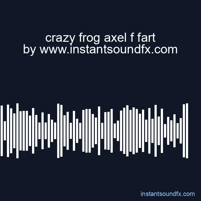 crazy frog axel f fart image