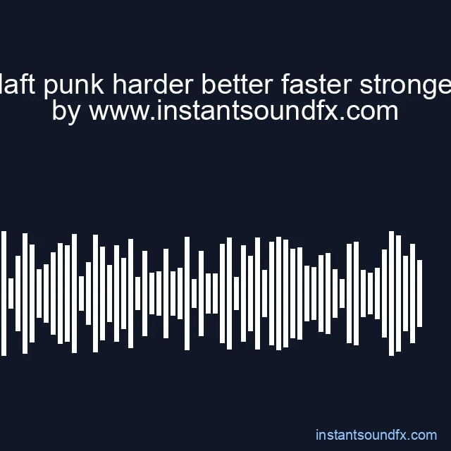 daft punk harder better faster stronger image