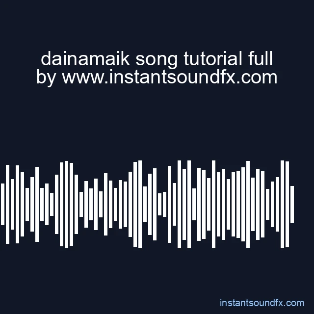 dainamaik song tutorial full image