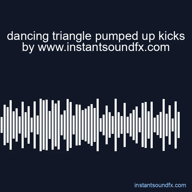dancing triangle pumped up kicks image