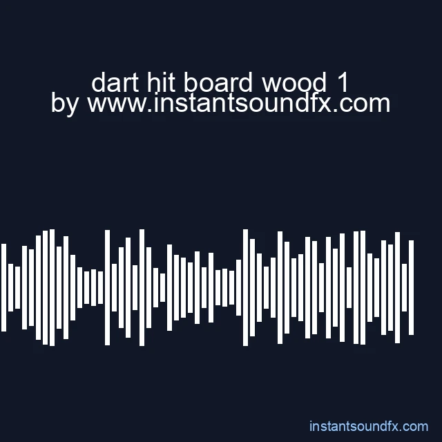 dart hit board wood 1 image