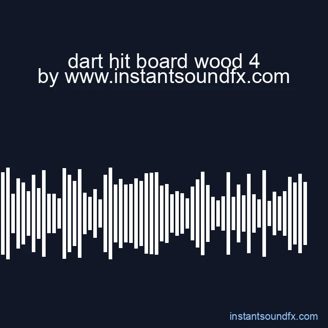 dart hit board wood 4 image