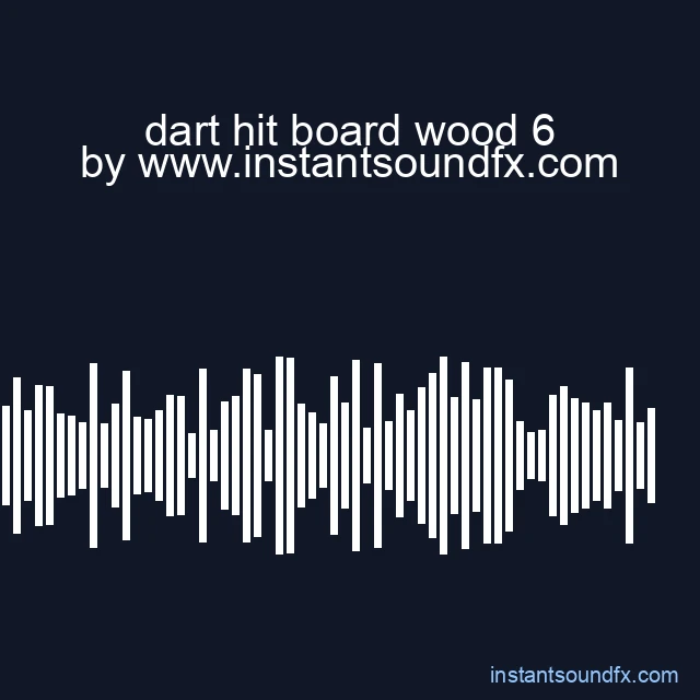 dart hit board wood 6 image