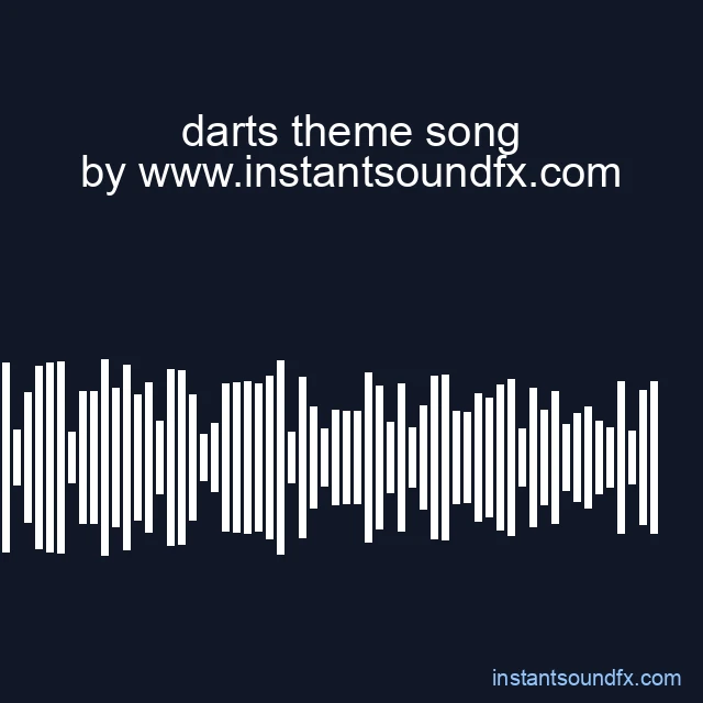 darts theme song image