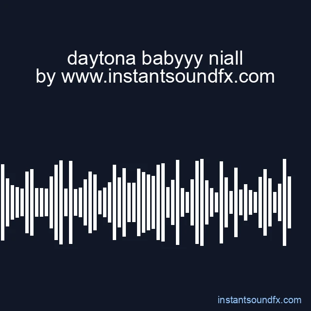 daytona babyyy niall image