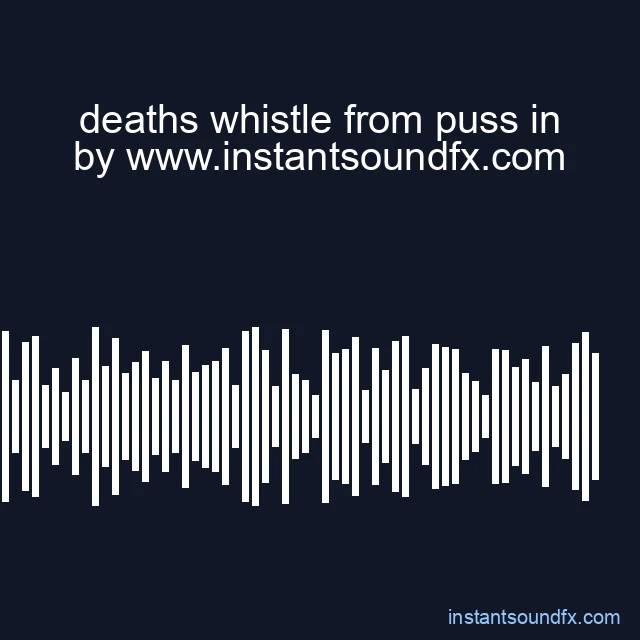 deaths whistle from puss in image