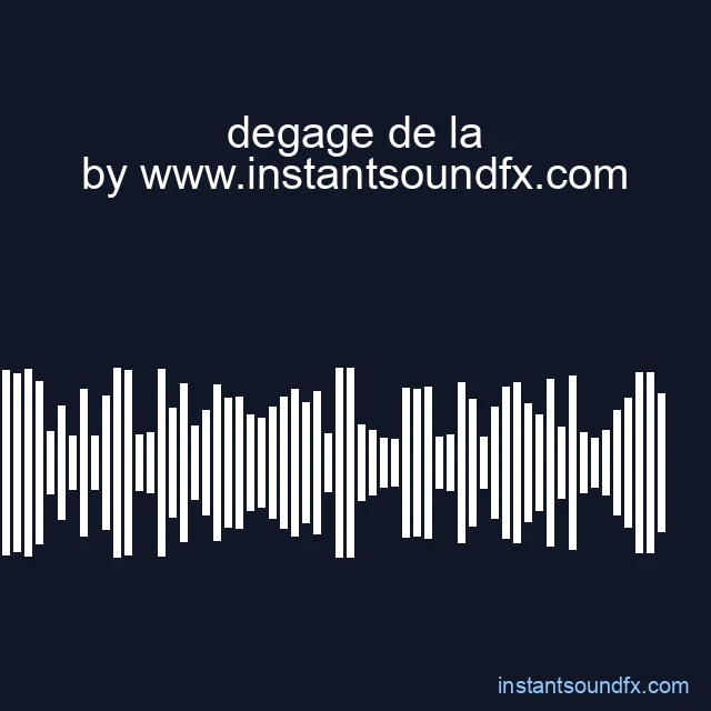 degage de la image