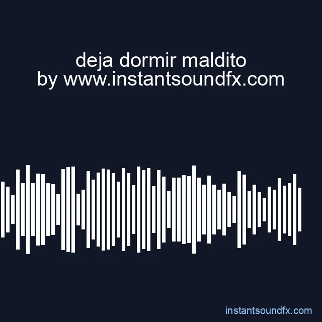 deja dormir maldito image
