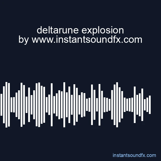 deltarune explosion image